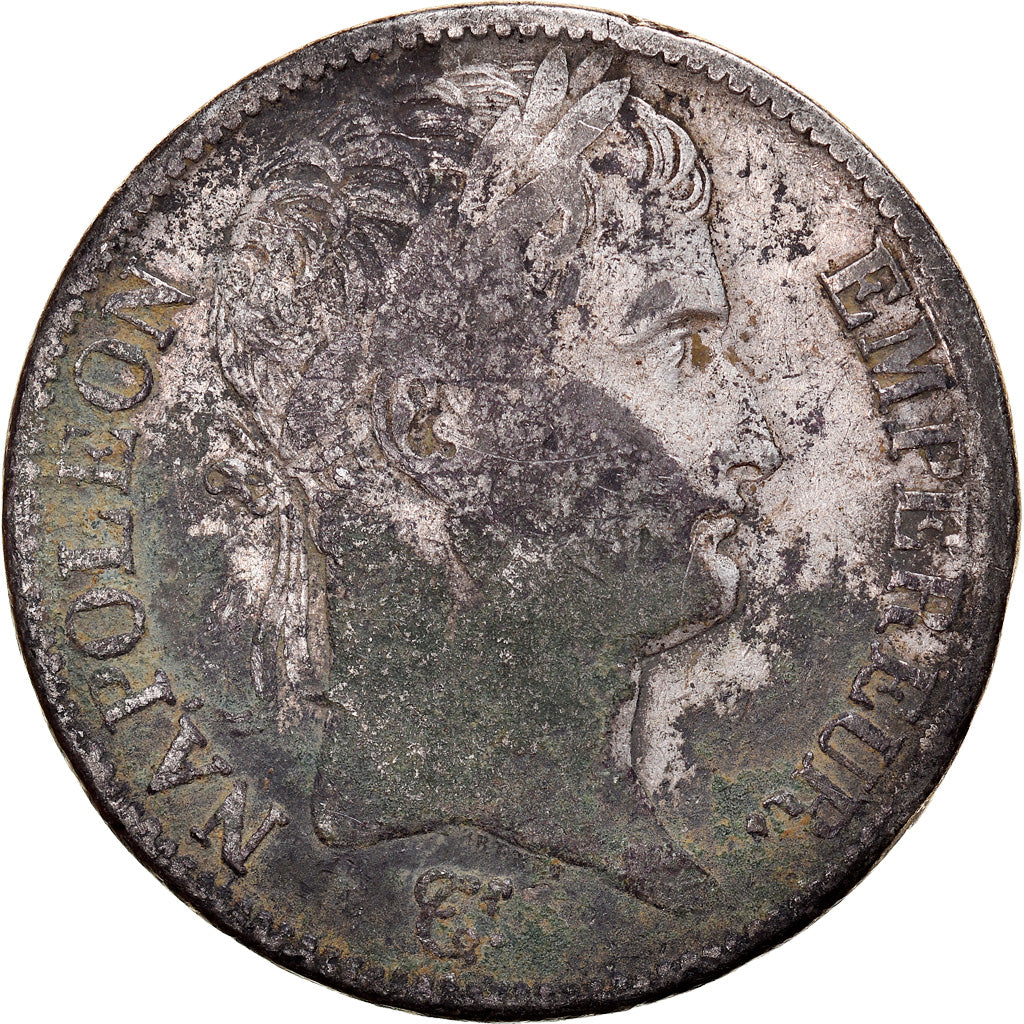 Coin, France, Napoléon I, 5 Francs, 1808, Paris, VF(20-25), Silver, KM:686.1