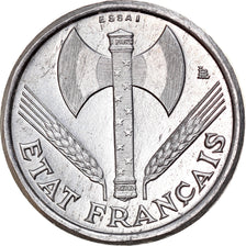 Monnaie, France, Bazor, 50 Centimes, 1942, Essai-Piéfort, SPL, Aluminium