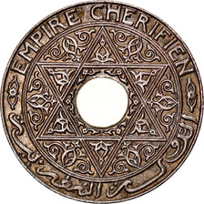 Moneda, Marruecos, Yusuf, 25 Centimes, 1921 (AH 1340), Poissy, ESSAI, SC, Cobre