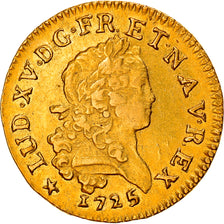 Monnaie, France, Louis XV, Louis d'or Mirliton, grandes palmes, Louis d'Or