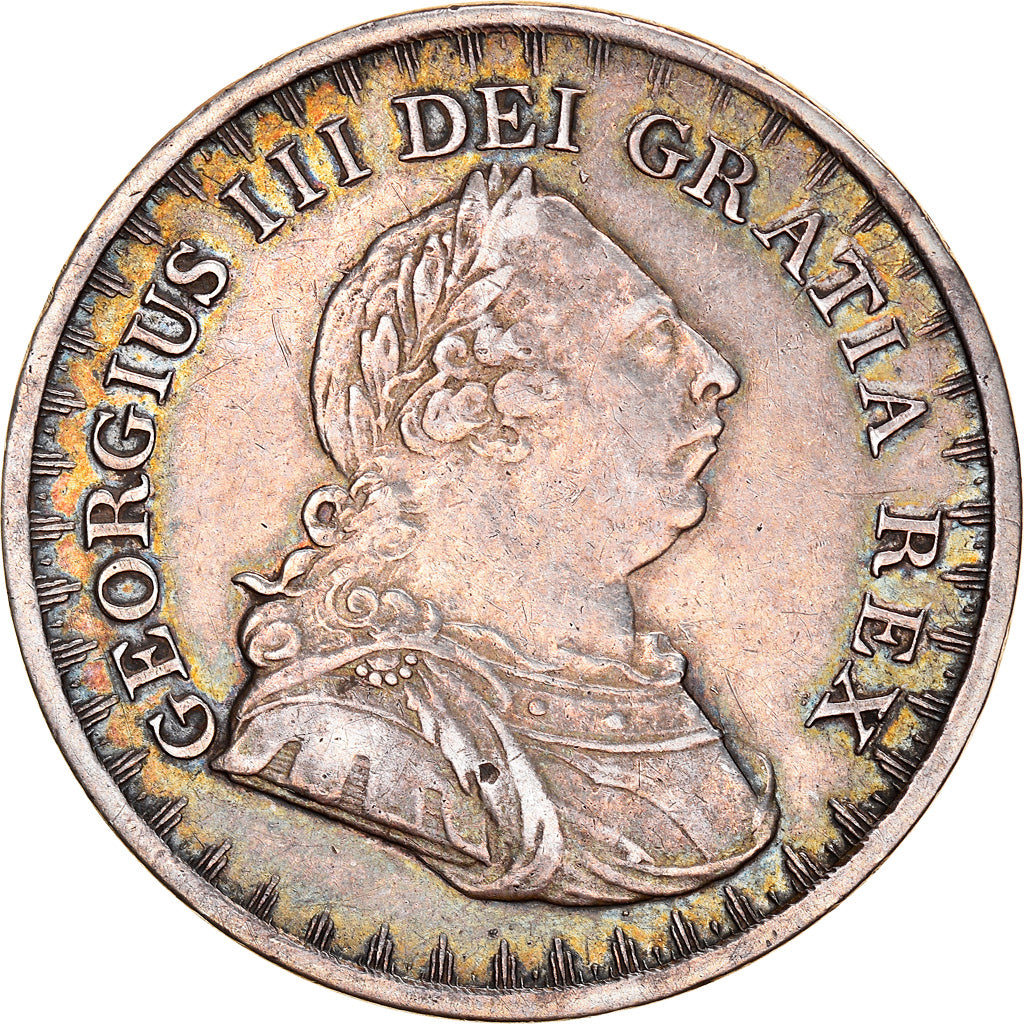 Münze, Großbritannien, George III, 3 Shilling, 1811, London, VZ, Silber