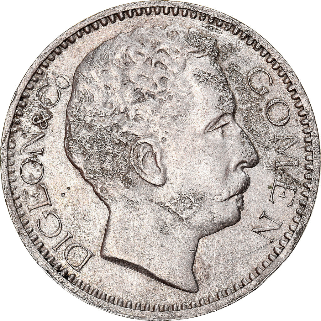Monnaie, Nouvelle-Calédonie, 5 Francs, 1882, TTB, Copper-nickel, KM:Tn4