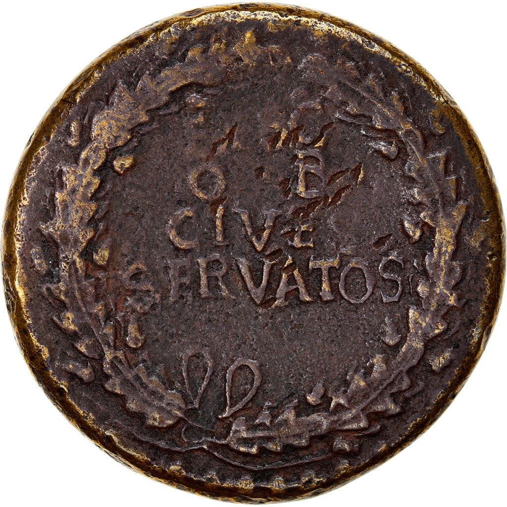 Coin, Claudius, Sestertius, Rome, VF(30-35), Bronze, RIC:96