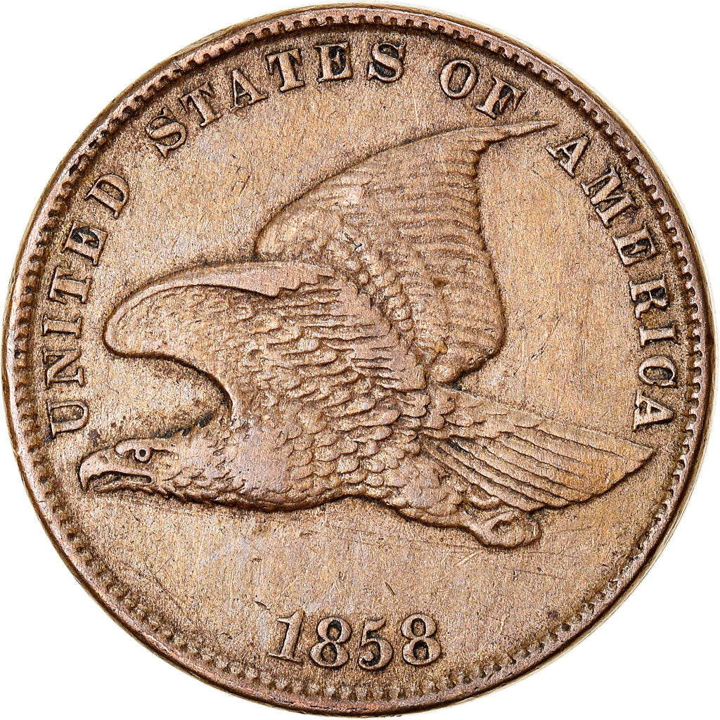 Münze, Vereinigte Staaten, Flying Eagle Cent, Cent, 1858, U.S. Mint