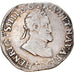 Münze, Frankreich, Henri IV, Demi Franc, 1/2 Franc, 1594, Lyon, S+, Silber