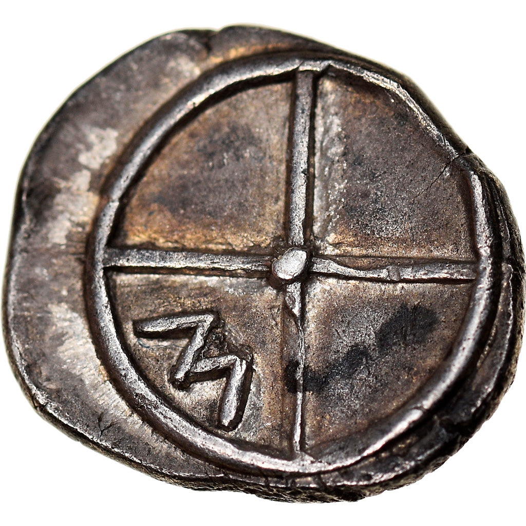 Munten, Massalia, Obol, 425-400 BC, Marseille, Rare, PR, Zilver, Feugère &