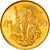 Coin, Malta, Neptune, 50 Pounds, 1976, MS(65-70), Gold, KM:44