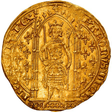 Coin, France, Charles V, Franc à pied, EF(40-45), Gold, Duplessy:360A