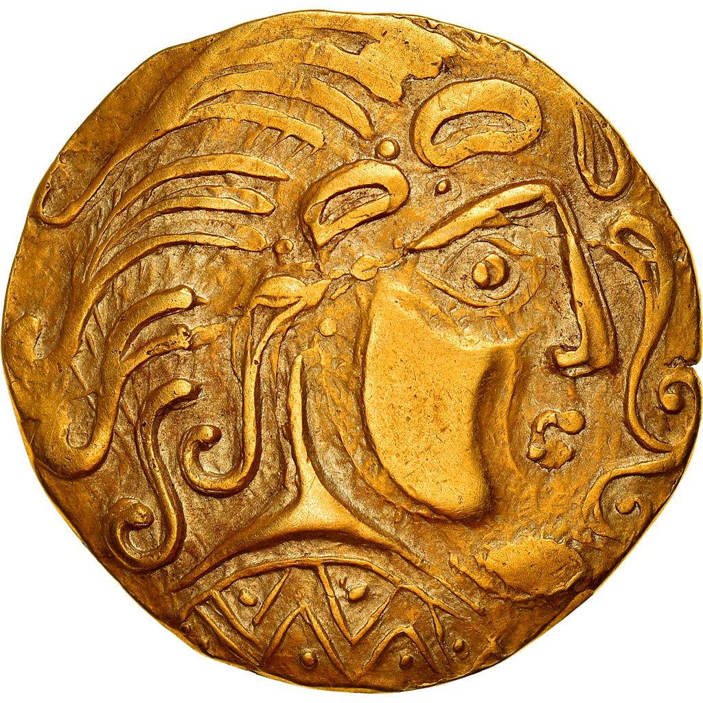 Monnaie, Parisii, Statère, 1st century BC, Extremely rare, SUP, Or