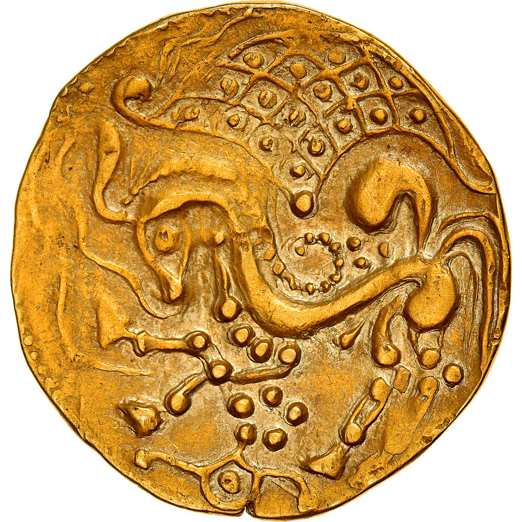 Monnaie, Parisii, Statère, 1st century BC, Extremely rare, SUP, Or