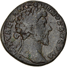 Moneda, Marcus Aurelius, Sestercio, 163-164, Roma, BC+, Bronce, RIC:877