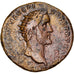 Moneda, Antoninus Pius, Dupondius, 141-143, Rome, BC+, Bronce, RIC:660a