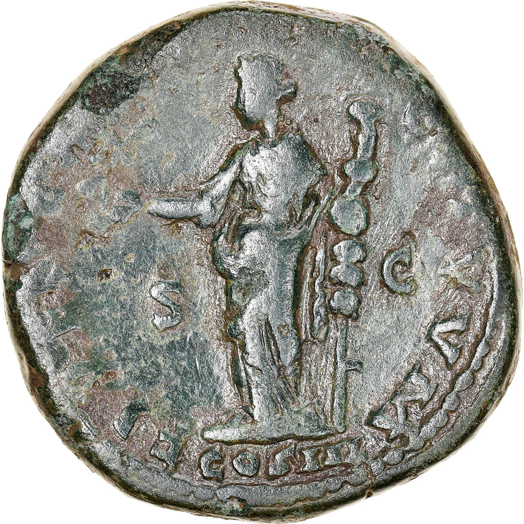 Coin, Marcus Aurelius, Sestertius, 171, Rome, VF(30-35), Bronze, RIC:998