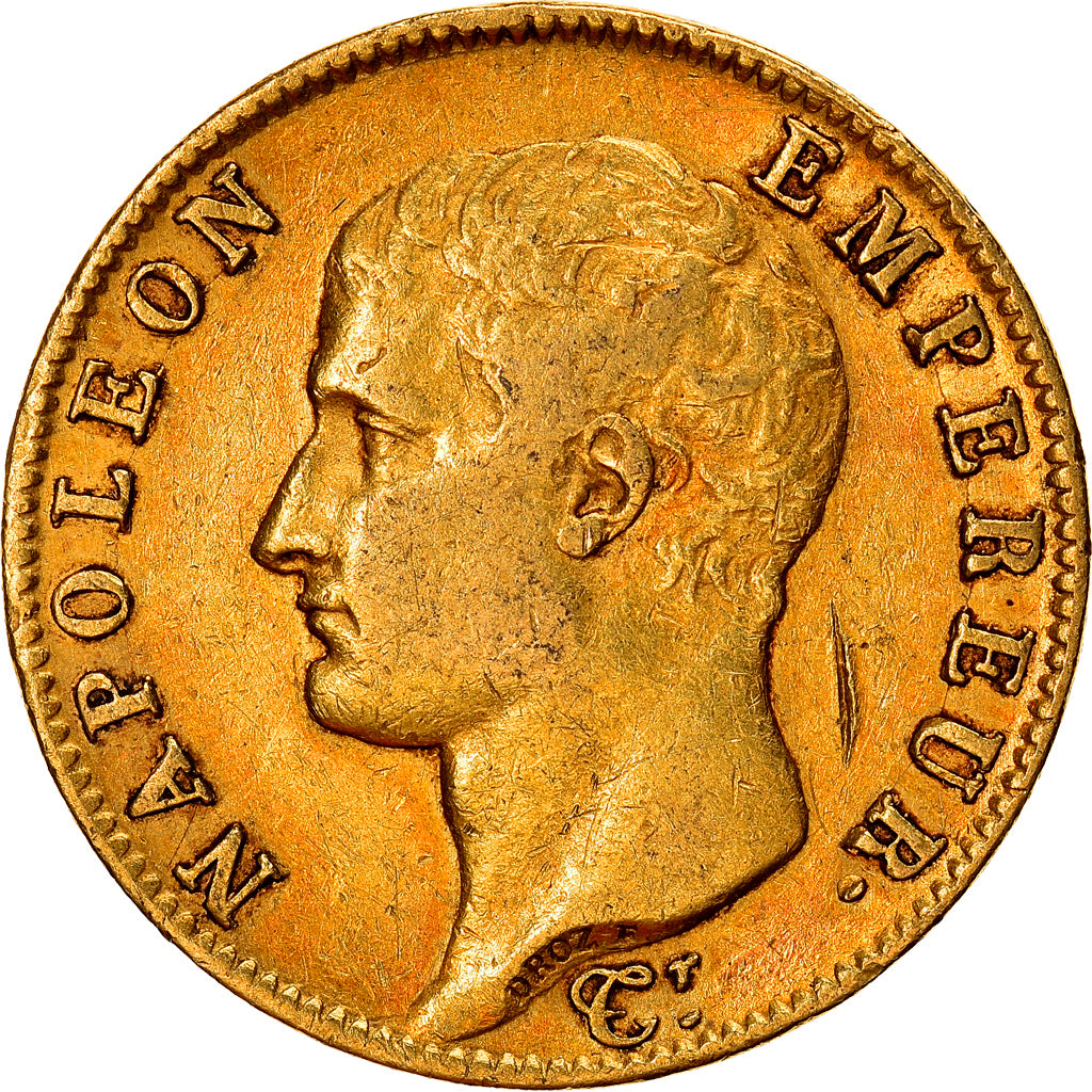 Munten, Frankrijk, Napoléon I, 20 Francs, 1806, Paris, ZF, Goud, KM:674.1