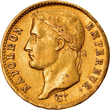 Moneta, Francia, Napoléon I, 20 Francs, 1809, Paris, BB, Oro, KM:695.1