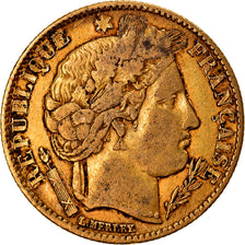 Coin, France, Cérès, 10 Francs, 1851, Paris, VF(30-35), Gold, KM:770