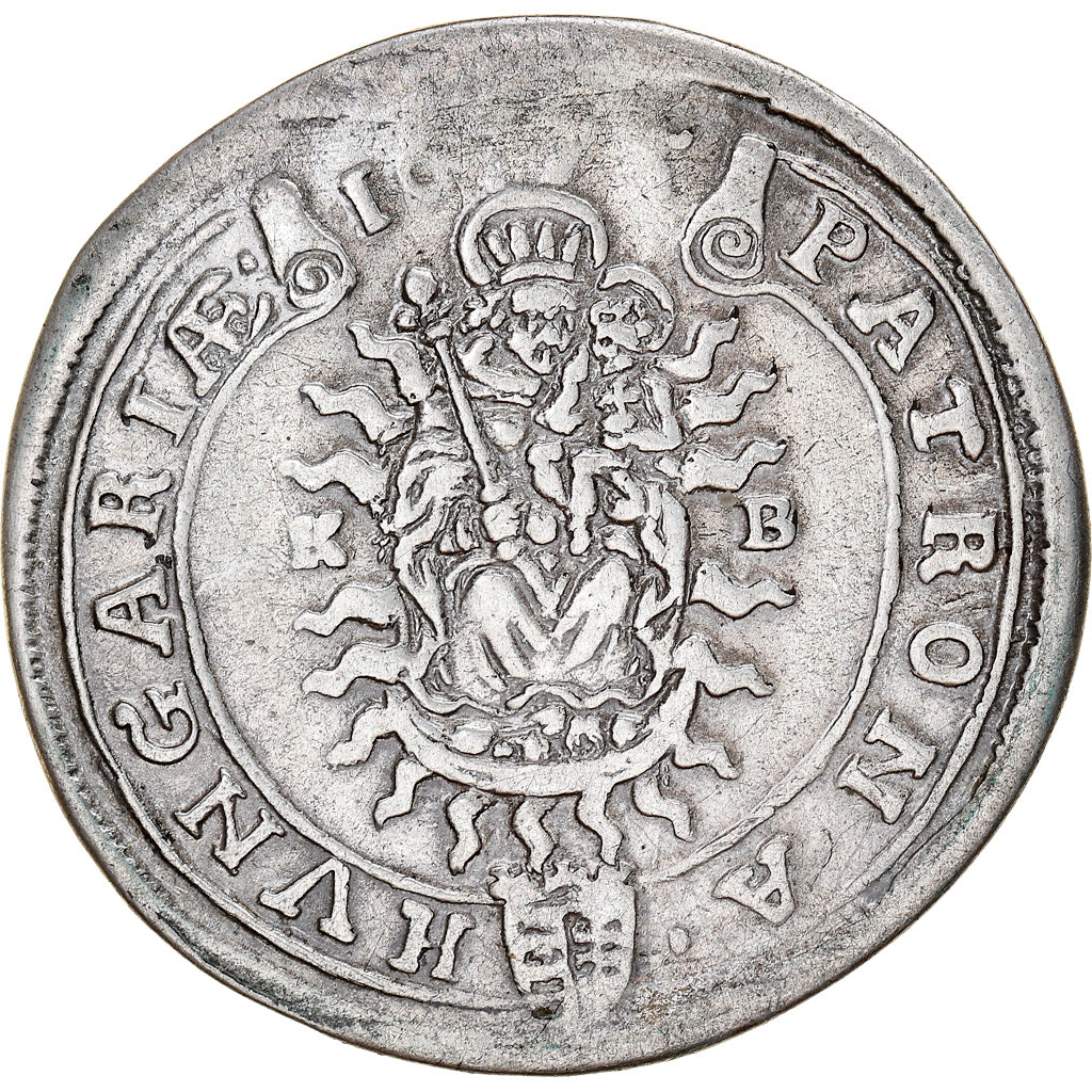 Monnaie, Autriche, Leopold I, 15 Kreuzer, 1675, Graz, TTB, Argent, KM:1279