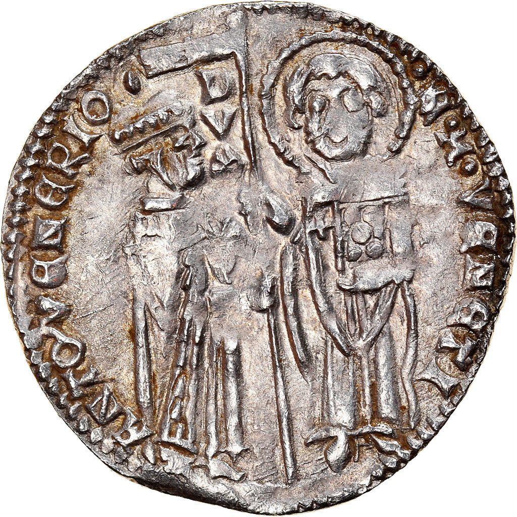Moneda, Estados italianos, VENICE, Antonio Venier, Grosso Matapan, 1382-1400