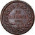 Coin, Monaco, Honore V, Decime, 1838, Monaco, AU(55-58), Brass, KM:97.1a
