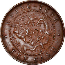 Münze, China, KWANGTUNG PROVINCE, Kuang-hs, Cent, 10 Cash, 1900-1906, SS+