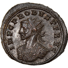 Moeda, Probus, Antoninianus, 280, Siscia, AU(55-58), Lingote, RIC:712 var.