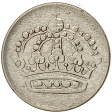 Sweden, Gustaf VI, 10 Öre, 1955, EF(40-45), Silver, KM:823