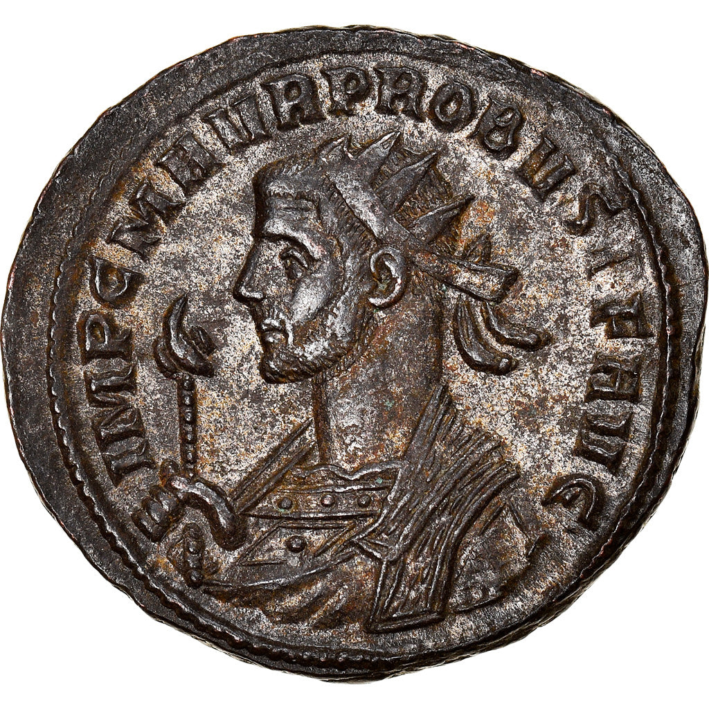 Coin, Probus, Antoninianus, 280, Siscia, AU(55-58), Billon, RIC:817