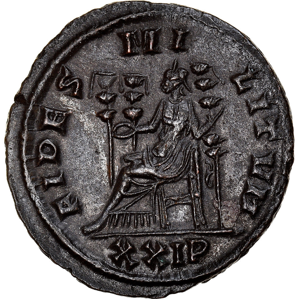 Coin, Probus, Antoninianus, 277, Siscia, AU(55-58), Billon, RIC:691