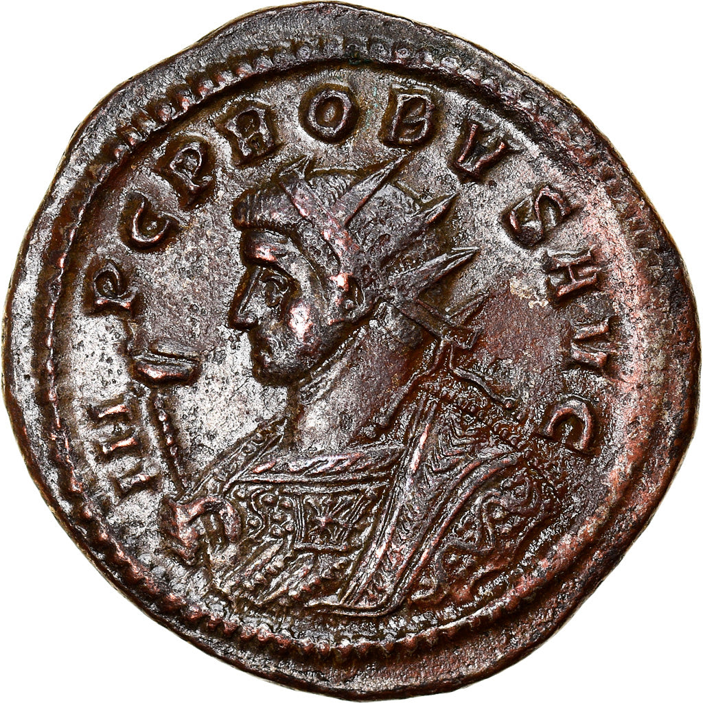 Coin, Probus, Antoninianus, 276-282, Ticinum, AU(55-58), Billon, RIC:480