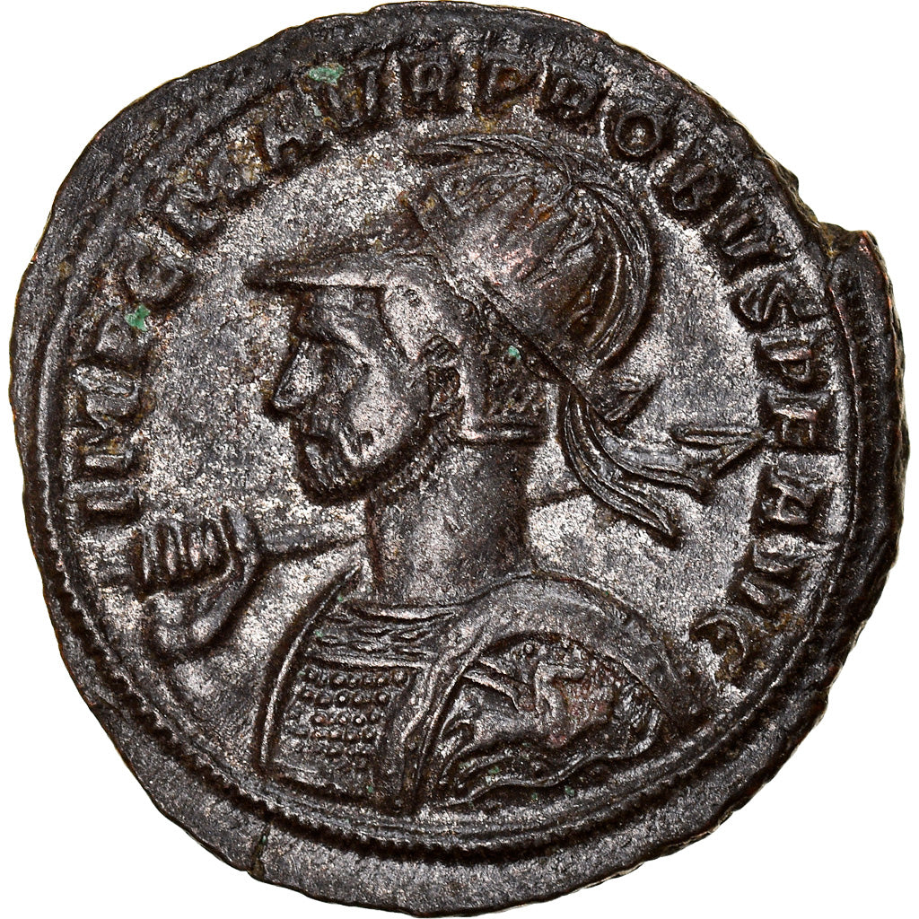 Coin, Probus, Antoninianus, 277, Siscia, AU(55-58), Billon, RIC:783