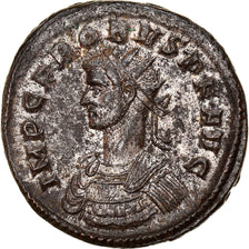 Coin, Probus, Antoninianus, 278, Ticinum, AU(50-53), Billon, RIC:387 var.