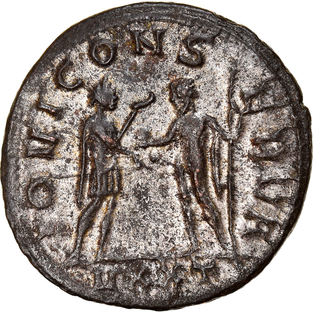 Coin, Probus, Antoninianus, 278, Ticinum, AU(50-53), Billon, RIC:387 var.