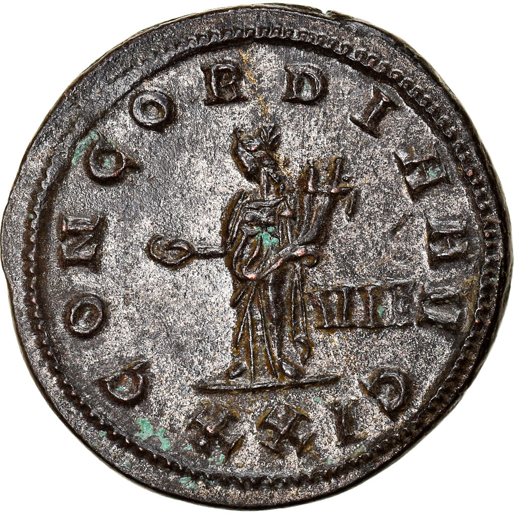Coin, Probus, Antoninianus, 280, Siscia, AU(55-58), Billon, RIC:661