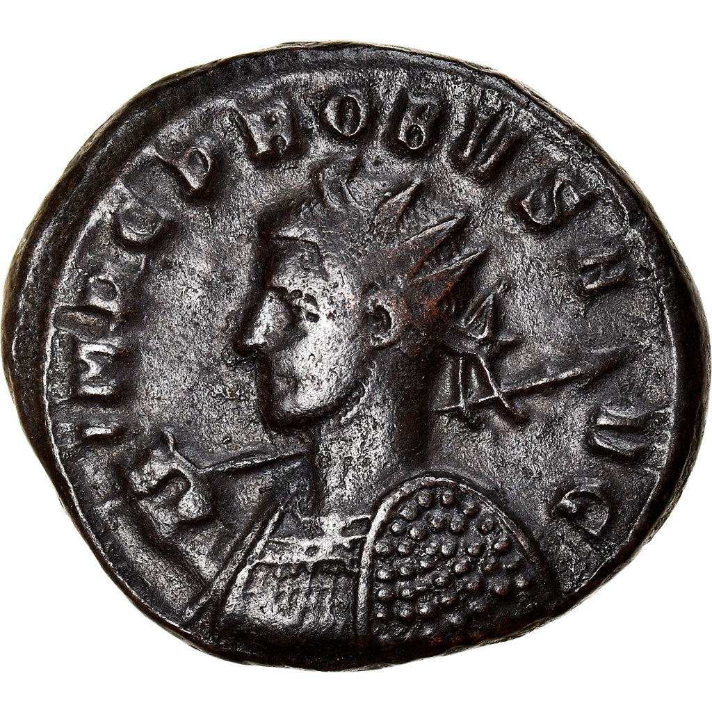 Coin, Probus, Antoninianus, 278, Siscia, AU(50-53), Billon, RIC:627 var.
