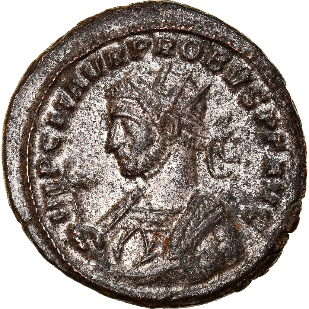 Coin, Probus, Antoninianus, 280, Siscia, AU(55-58), Billon, RIC:810