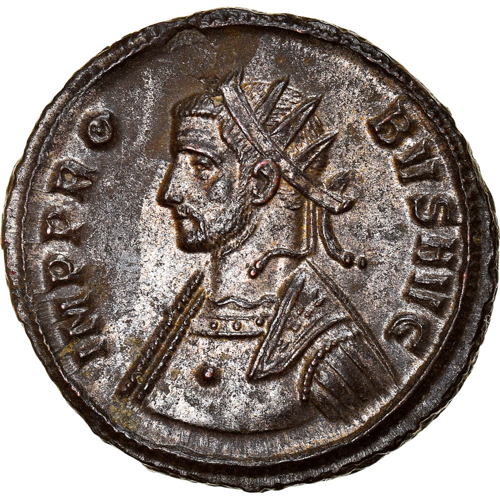 Coin, Probus, Antoninianus, 280, Siscia, AU(55-58), Billon, RIC:815