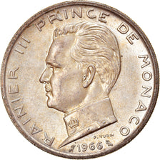 Moneta, Monaco, Rainier III, 5 Francs, 1966, SPL-, Argento, KM:141, Gadoury:MC