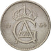 Coin, Sweden, Gustaf VI, 25 Öre, 1964, EF(40-45), Copper-nickel, KM:836