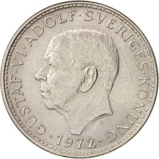 Coin, Sweden, Gustaf VI, 5 Kronor, 1972, AU(55-58), Copper-Nickel Clad Nickel