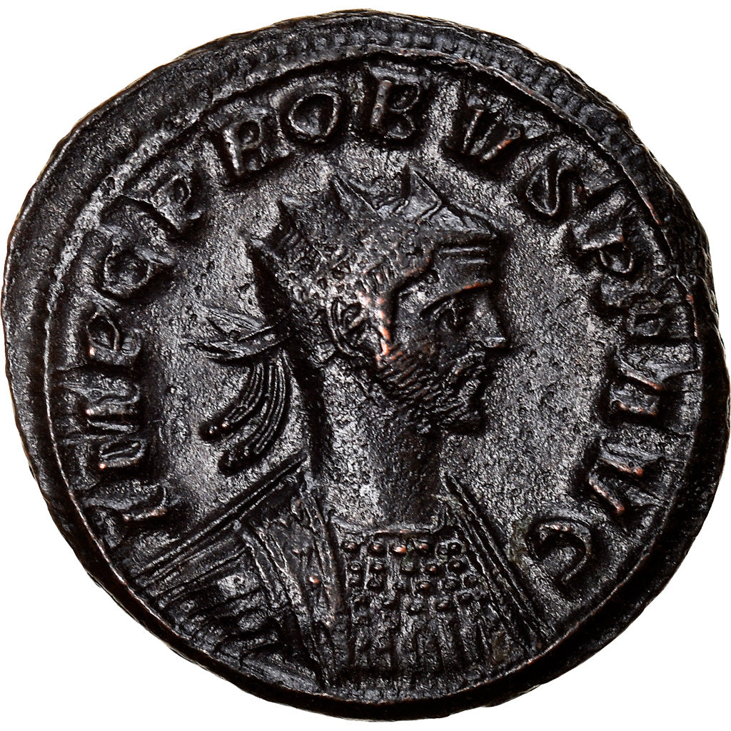 Coin, Probus, Aurelianus, 280, Siscia, MS(60-62), Billon, RIC:753F