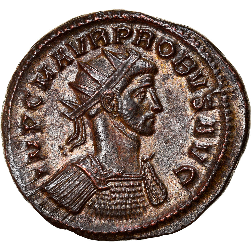 Coin, Probus, Antoninianus, 279, Ticinum, AU(55-58), Billon, RIC:568 var.