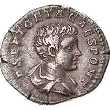 Moneda, Geta, Denarius, 200-202, Rome, MBC, Plata, RIC:6