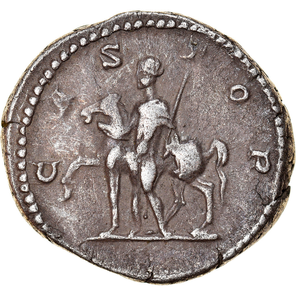Moneda, Geta, Denarius, 200-202, Rome, MBC, Plata, RIC:6
