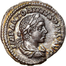 Coin, Elagabalus, Denarius, 218-222, Roma, AU(55-58), Silver, RIC:161