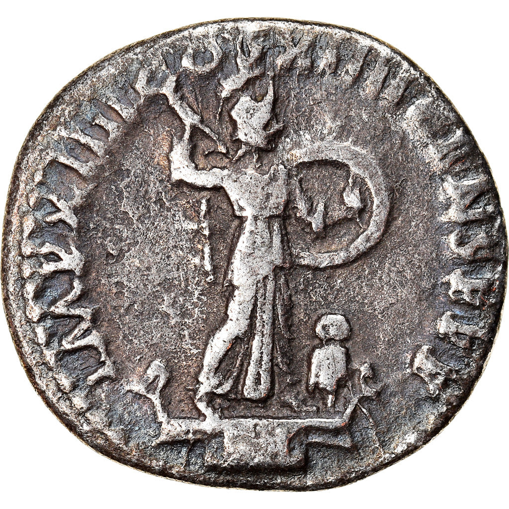 Coin, Domitian, Denarius, 87, Roma, AU(50-53), Silver, RIC:507