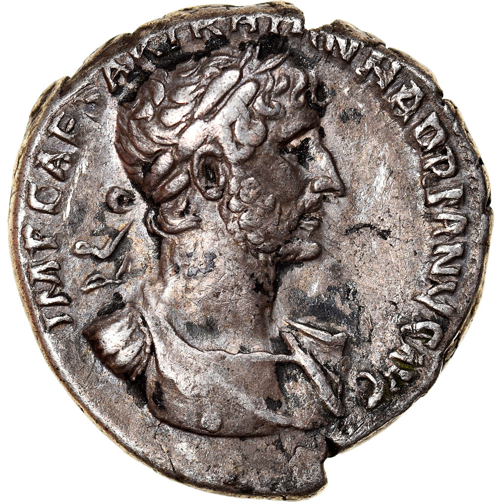 Coin, Hadrian, Denarius, 118, Rome, AU(50-53), Silver, RIC:44
