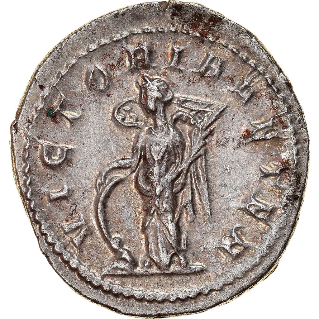 Coin, Gordian III, Antoninianus, 243, Roma, AU(55-58), Billon, RIC:156