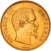 Moneda, Francia, Napoleon III, Napoléon III, 100 Francs, 1855, Paris, MBC+