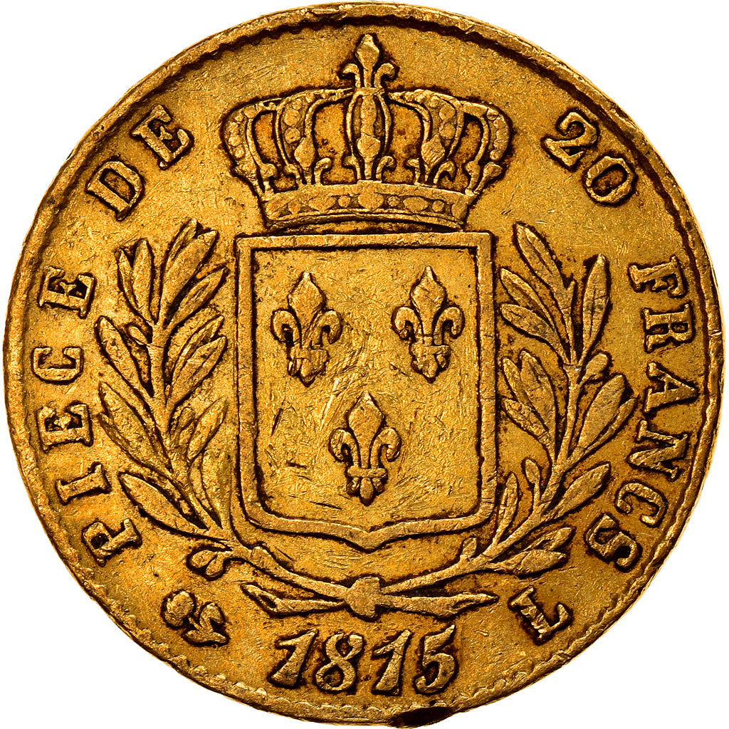 Münze, Frankreich, Louis XVIII, Louis XVIII, 20 Francs, 1815, Bayonne, SS