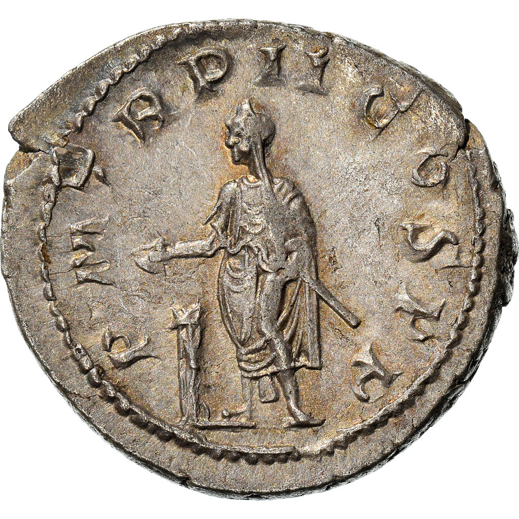 Coin, Gordian III, Antoninianus, 240, Rome, AU(55-58), Billon, RIC:68